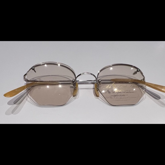 Vintage Polo Ralph Lauren 14KT Gold Filled Rimless Frames - Picture 12 of 13